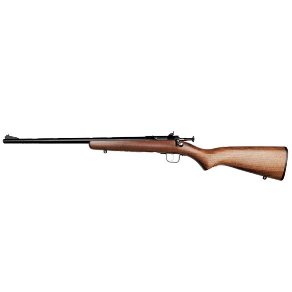 Crickett .22 LR Single Shot Bolt-Action 16.1″ Blued Youth Rifle Walnut