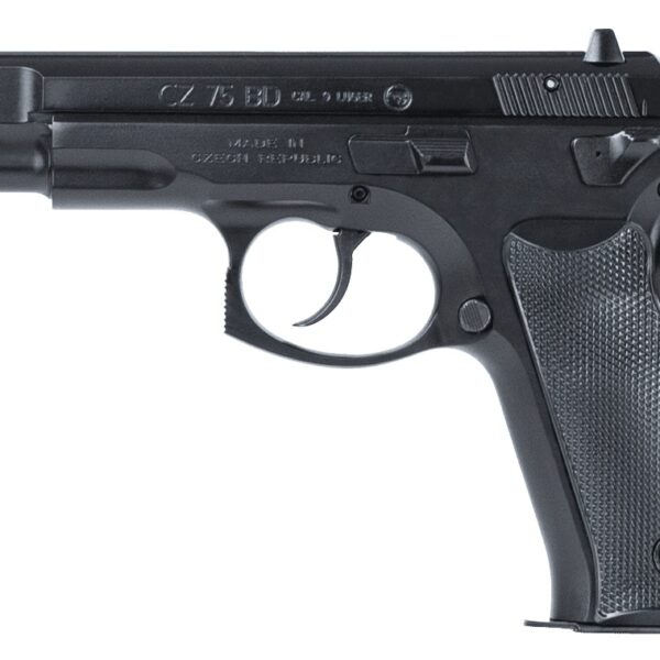 CZ 75BD 9mm DA/SA Decocker Full-Size Pistol 4.7″ Black 16+1
