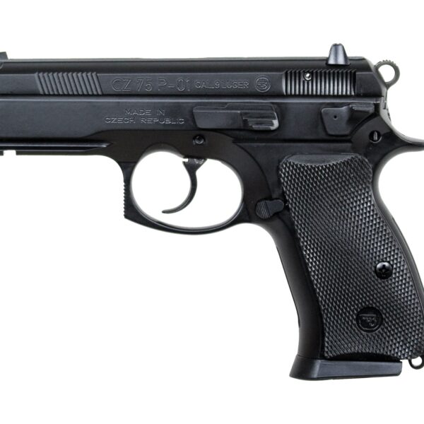 CZ P-01 9mm Decocker Compact Pistol 3.8″ Alloy Frame 15+1