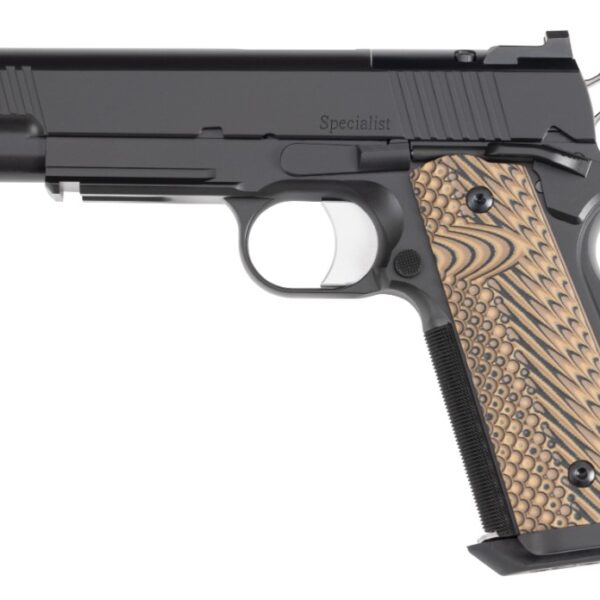 Dan Wesson DW Specialist 10mm SA 1911 5″ Optic Ready Black