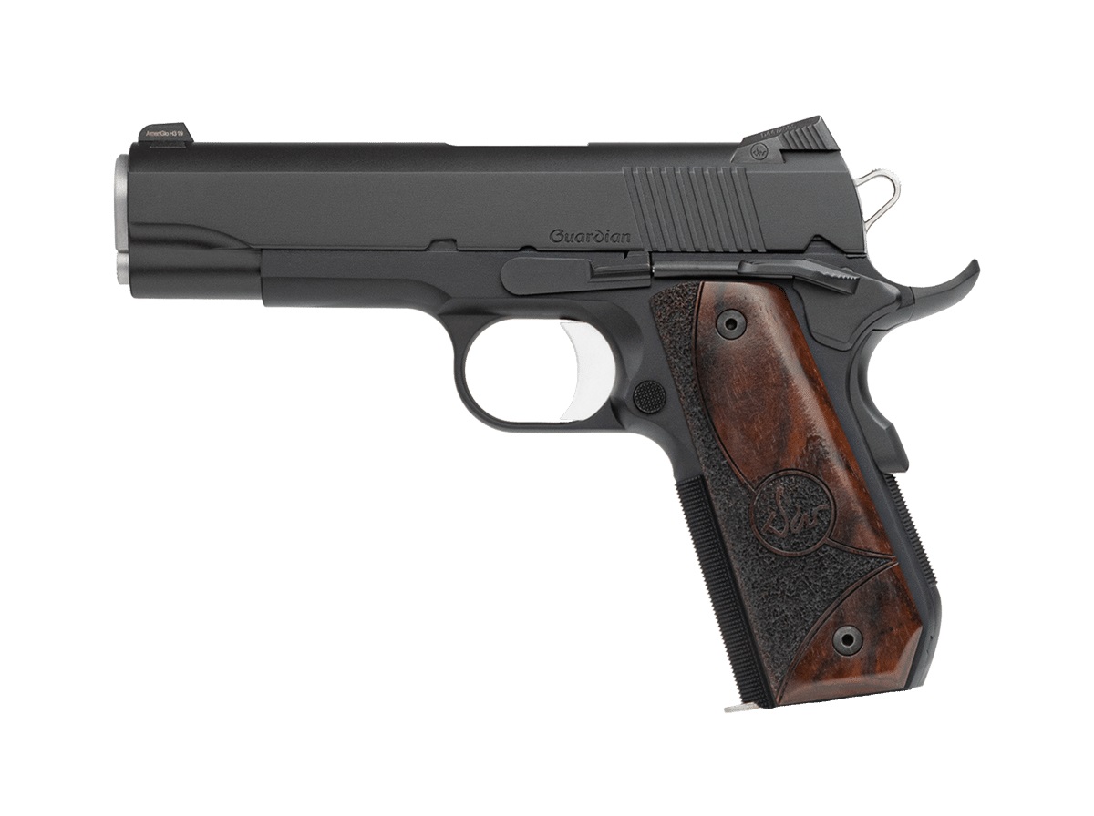 Dan Wesson DW Guardian .45 ACP SA 1911 4.25" Black Alloy 8rd
