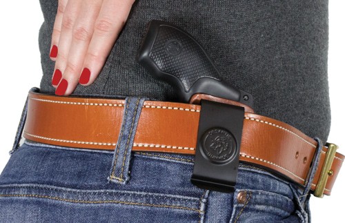 DESANTIS SUMMER HEAT HOLSTER – IWB RH LEATHER S&W J 2″ TAN
