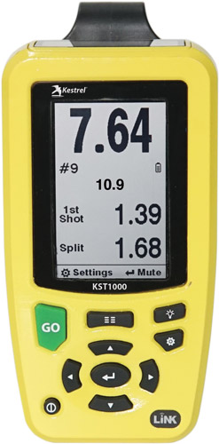 KESTREL KST1000 SHOT TIMER – YELLOW