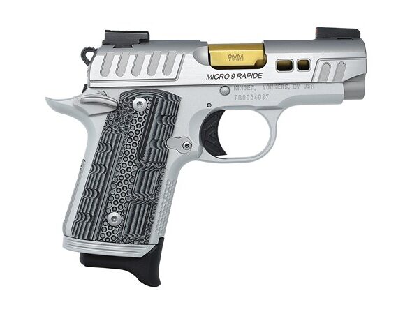 Kimber Micro 9 9mm Subcompact Single-Action Pistol Rapide Dawn 3.15″