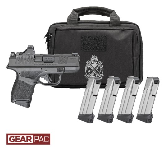Springfield Armory Hellcat OSP 9mm Gear-Up Pistol 3″ Black w/RFX11 11+1 13+1