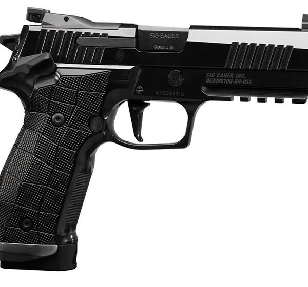 P226-XFIVE Reserve 9mm 4.4″ OR Black  (3)20-rd