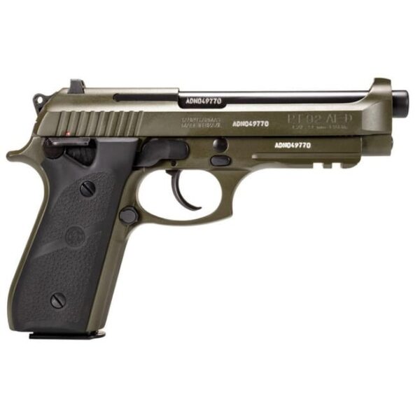Taurus PT92 9mm DA/SA Semi-Auto Pistol 5″ 17-Round Black