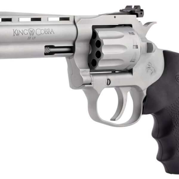 Colt King Cobra .22 LR Pistol DA/SA 4.25″ Barrel 10 Rd Stainless
