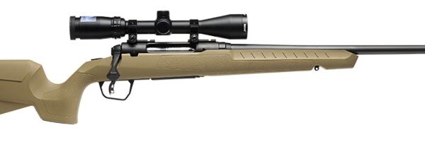 Savage Arms Axis 2 XP Bolt-Action Rifle .350 Legend 18″ FDE w/Scope