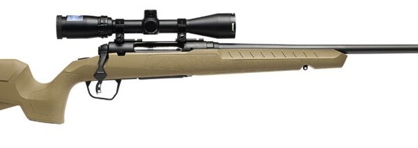 Savage Arms Axis 2 XP Compact Bolt-Action Rifle .243 Win 20″ FDE w/Scope