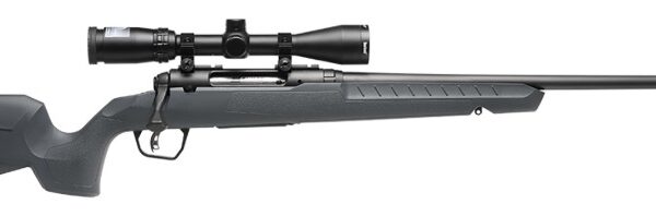 Savage Arms Axis 2 XP Compact Bolt-Action Rifle .350 Legend 18″ Gray w/Scope