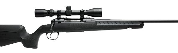 Savage Arms Axis XP Bolt-Action Rifle .22-250 Rem 22″ Black w/Scope