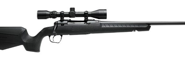 Savage Arms Axis XP Compact Bolt-Action Rifle .223 Rem 20″ Black w/Scope