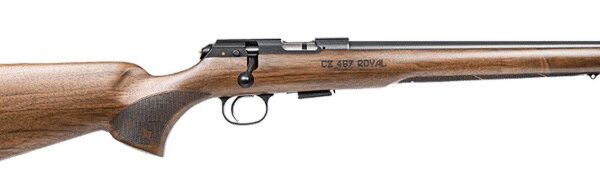 CZ 457 Royal .22 LR Bolt-Action 16.5″ Threaded Walnut 5rd Blued
