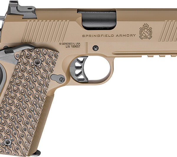 Springfield Armory 1911 TRP CC .45 ACP Pistol 4.25″ Coyote 8+1 Compact