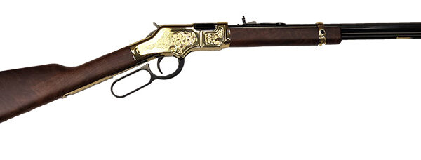 Henry Golden Boy .17 HMR Lever-Action 20″ Brass Receiver Walnut