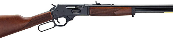 Henry Lever Action .360 Buckhammer Rifle 18.5″ Blued Walnut Adj Sights