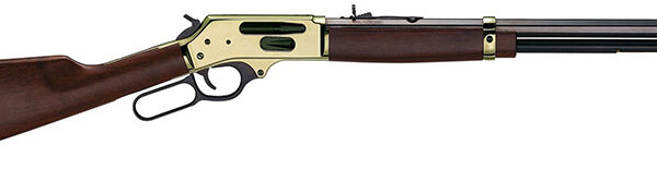 Henry Lever Action .30-30 Win Rifle 18.5″ Blued Walnut Adj Sights