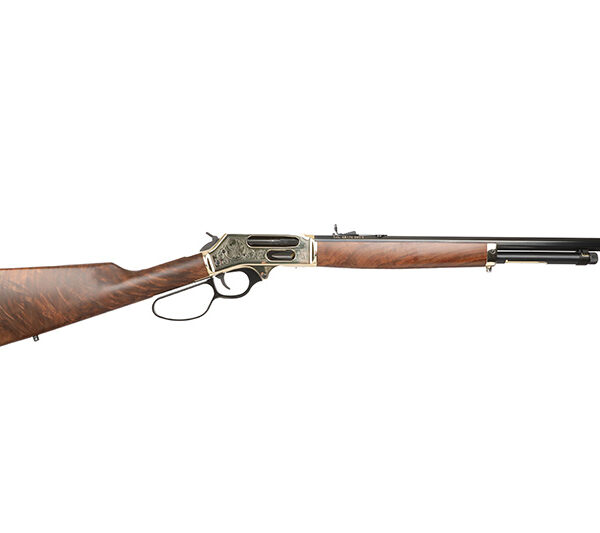 Henry Big Boy .45-70 Govt Brass Lever-Action Side Gate Wildlife Edition 4-rd