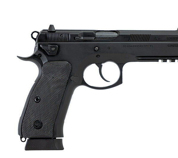 CZ 75 SP-01 Tactical 9mm DA/SA Decocker Pistol 4.6″ Black 19rd