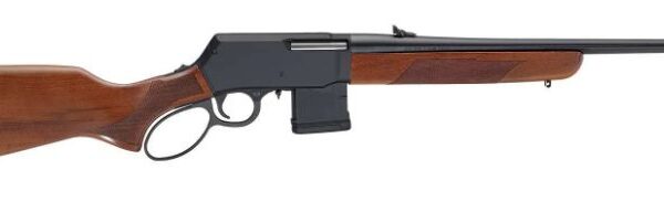 Henry Lever Action 5.56mm Rifle 18″ Blued Walnut Adj Sights 10-rd
