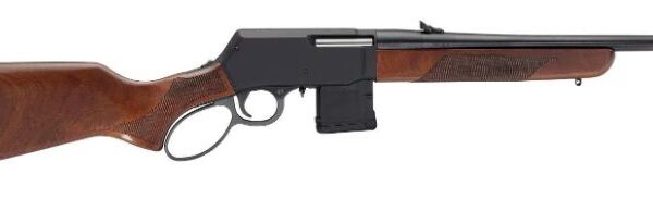 Henry Lever Action Rifle 16.5″ Blued Walnut Adj Sights 10-rd