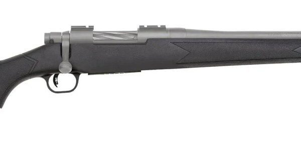 Mossberg Patriot .450 Bushmaster Bolt-Action 20″ Fluted Barrel Black/SS