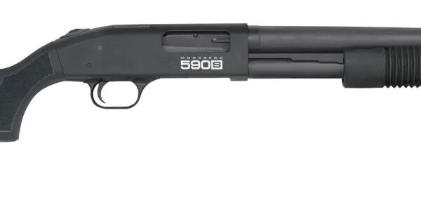 Mossberg 590S 12 Gauge Pump-Action 18.5″ Optic Ready Threaded Barrel 10rd