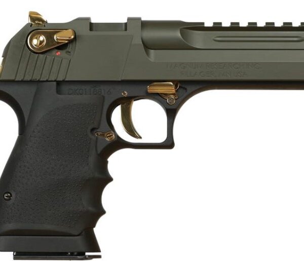 Magnum Research Desert Eagle L5 .50 AE Semi-auto Gas-operated Rotating Bolt 5″