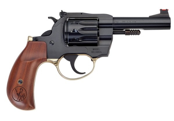 Henry Golden Boy .22 S/L/LR Double-Action Revolver 4″ Blued Walnut 10-rd