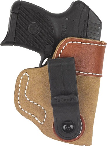 DESANTIS SOFT TUCK HOLSTER IWB – RH LEATHER KELTEC P3AT NATURAL