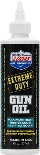 LUCAS OIL 8 OZ EXTREME DUTY – GUN OIL LIQUID