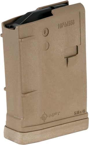 MFT MAGAZINE AR15 5.56X45MM – 10RD SCORCHED EARTH POLY