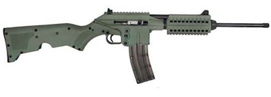 Kel-Tec SU22CA .22 LR Semi-Auto Rifle 16″ Green Fixed Stock 26+1