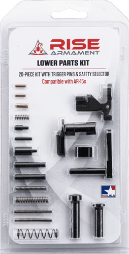 RISE LOWER PARTS KIT AR-15 – MINUS TRIGGER
