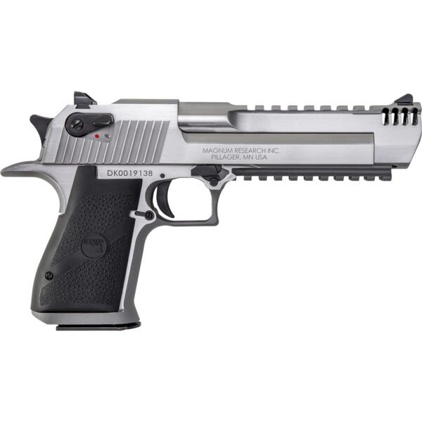 Magnum Research Desert Eagle Mark XIX Pistol 50 AE 6 in. Stainless Steel 7 rd. Muzzle Brake