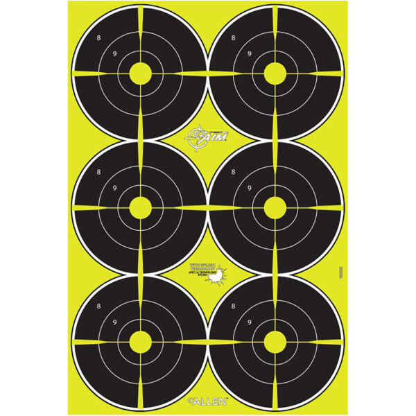 EzAim Splash Bullseye Targets 6 in. 8 pk.