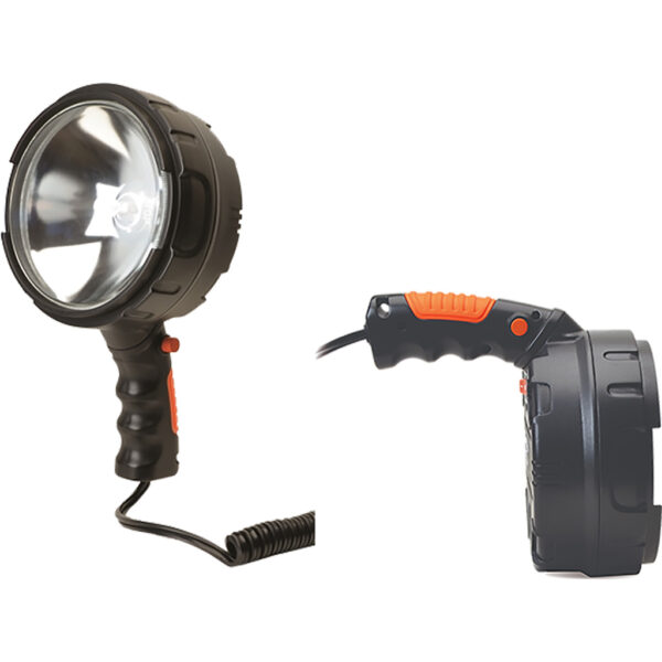 Cyclops Seeker Pro Spotlight Black 1500 Lumens 12V DC Car Plug w/ Red Filter