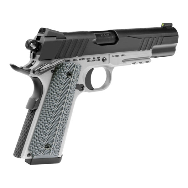 Savage 1911 Government Pistol 45 ACP 5 in. Two Tone 8 rd. w/Rail
