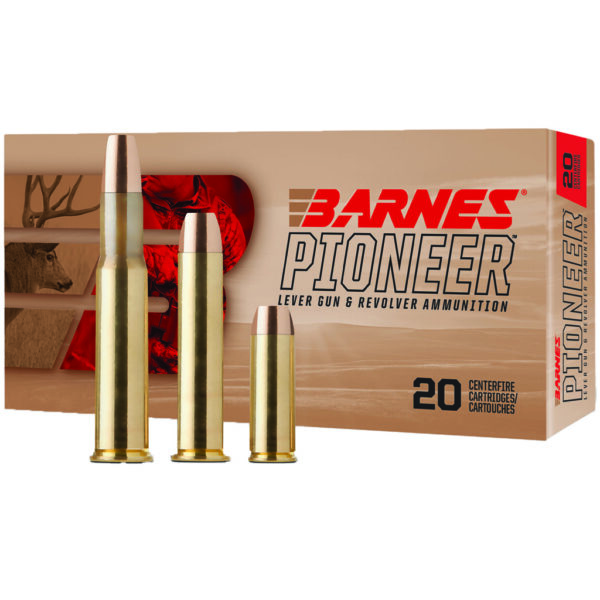 Barnes Pioneer Lever Gun Ammo 30-30 Win. 190 gr. Barnes Original 20 rd.