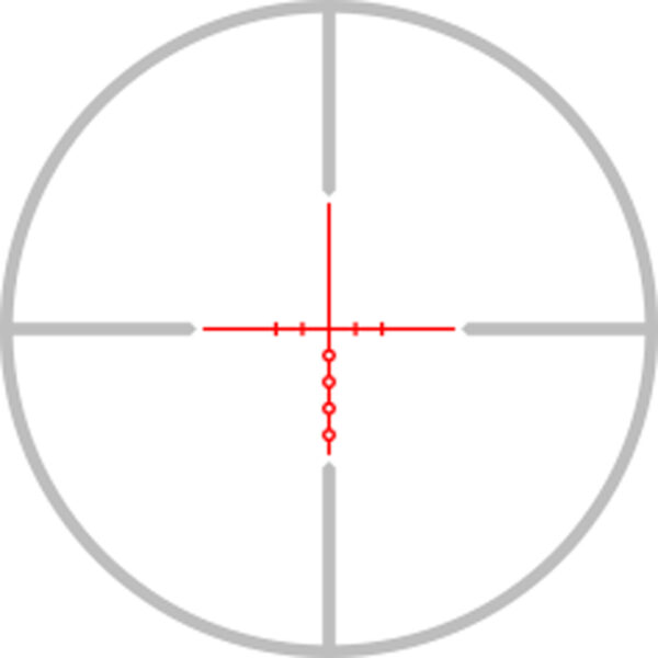EoTech VuduX Rifle Scope 1-6x30mm SFP BD1 Black