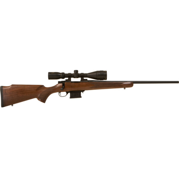Howa M1100 Walnut Hunter GamePro Rifle 22 LR 18 in. Walnut w/ Scope