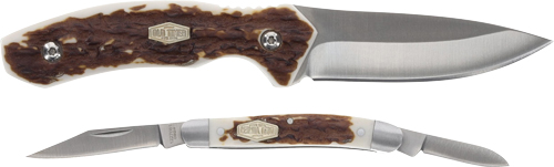 UNCLE HENRY KNIFE FIXED/FOLDER – COMBO GIFT TIN PROMO Q4 25′