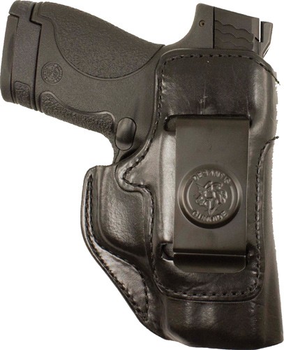 DESANTIS INSIDE HEAT HOLSTR RH – IWB LTHR FOR GLOCK 19/23/33 BL