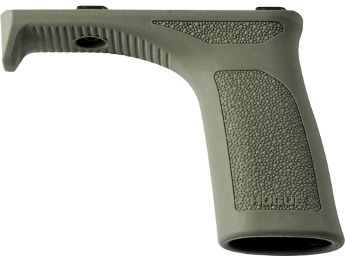 HOGUE AR-15 OVERMOLDED M-LOK – HYBRID FOREND GRIP POLY OD GRN