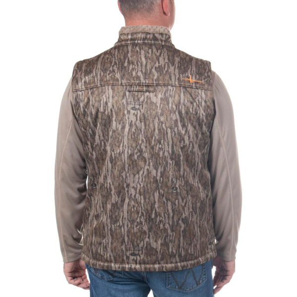 Habit Men’s Early Dawn Sherpa Shell Vest 4XL-Mossy Oak New Bottomland