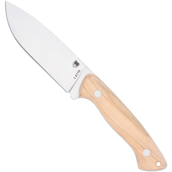 CobraTec Fixed Blade Twin Mountain Knife Fixed Blade Olivewood 4.5″