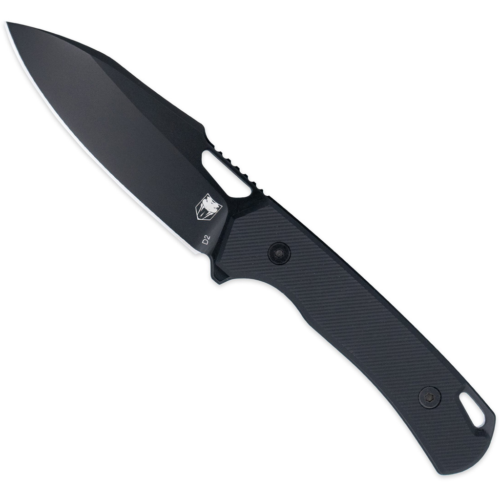 CobraTec Wolverine Knife Fixed Blade Black - Image 3