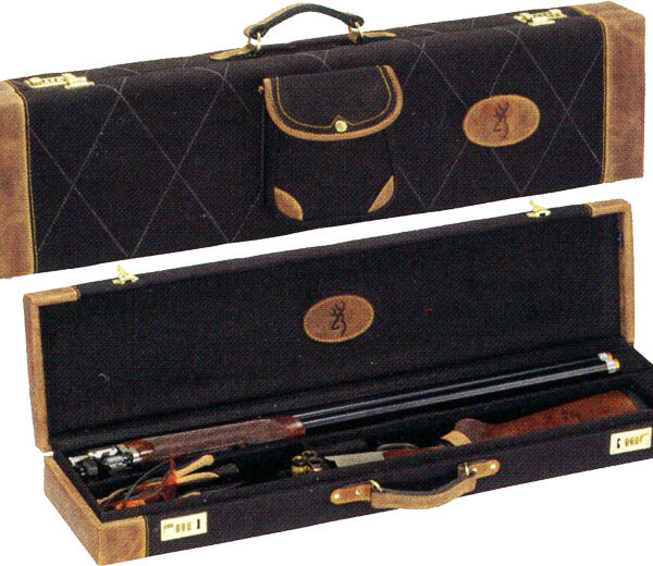 BROWNING LUGGAGE CASE O/U TO – 34″ BBL LONA BLACK/BROWN