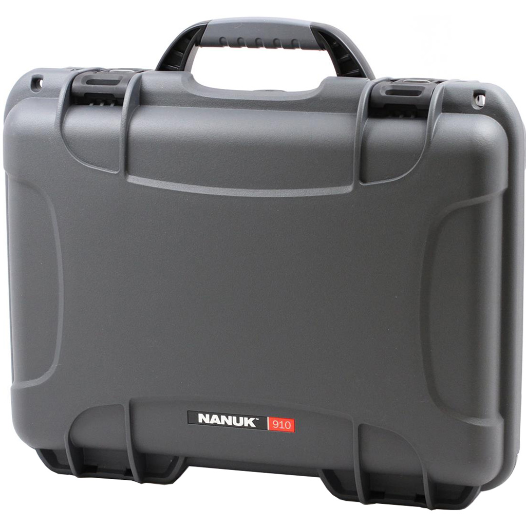 Nanuk Pistol and Accessory Hard Case w/Foam Graphite 13.2 in. x 9.2 in. x 3.8 in. - Image 3